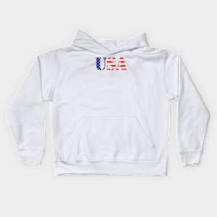 Faded USA Kids Hoodie